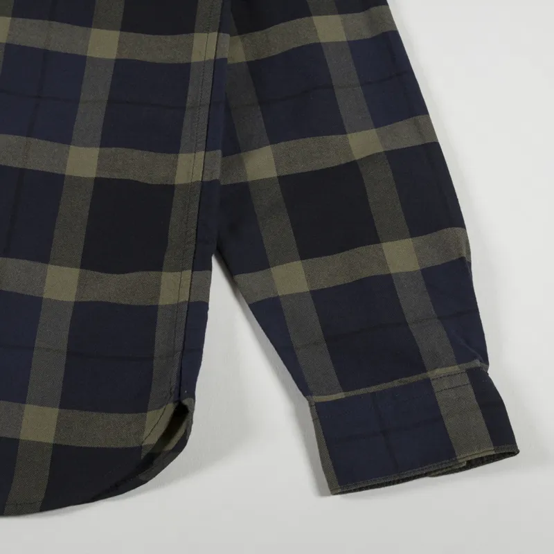 Fred Perry Tartan Shirt Uniform Green-6