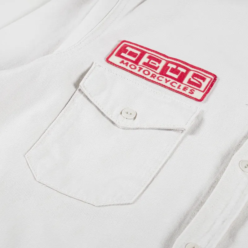 Deus Ex Machina True Grit Shirt Dirty White-9