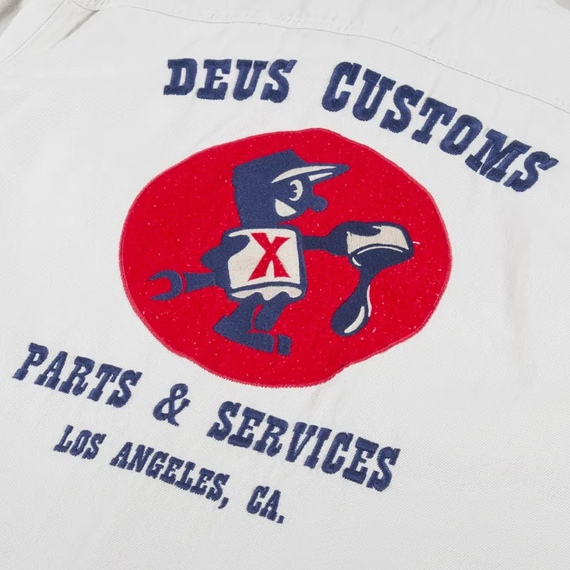 Deus Ex Machina True Grit Shirt Dirty White-10