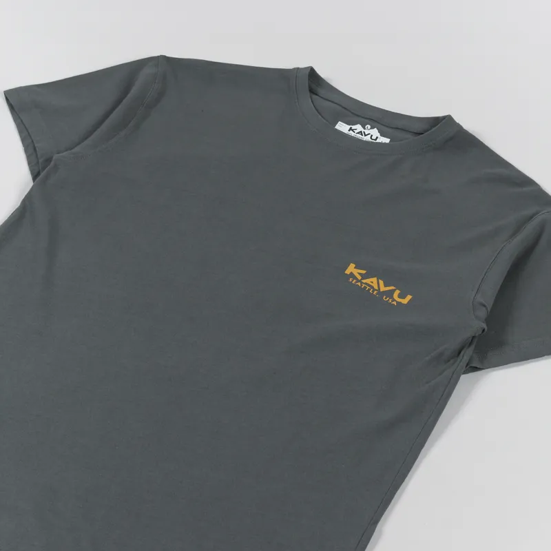 Kavu True Outdoor T Shirt Gunmetal-3