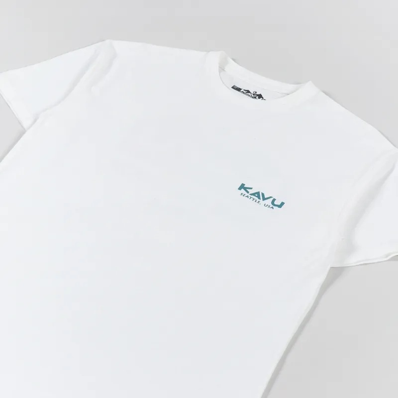 Kavu True Outdoor T Shirt Snow White-3