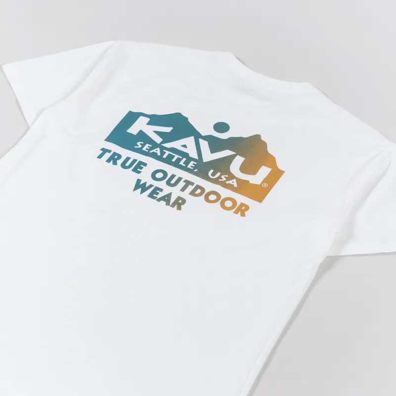 Kavu True Outdoor T Shirt Snow White-2