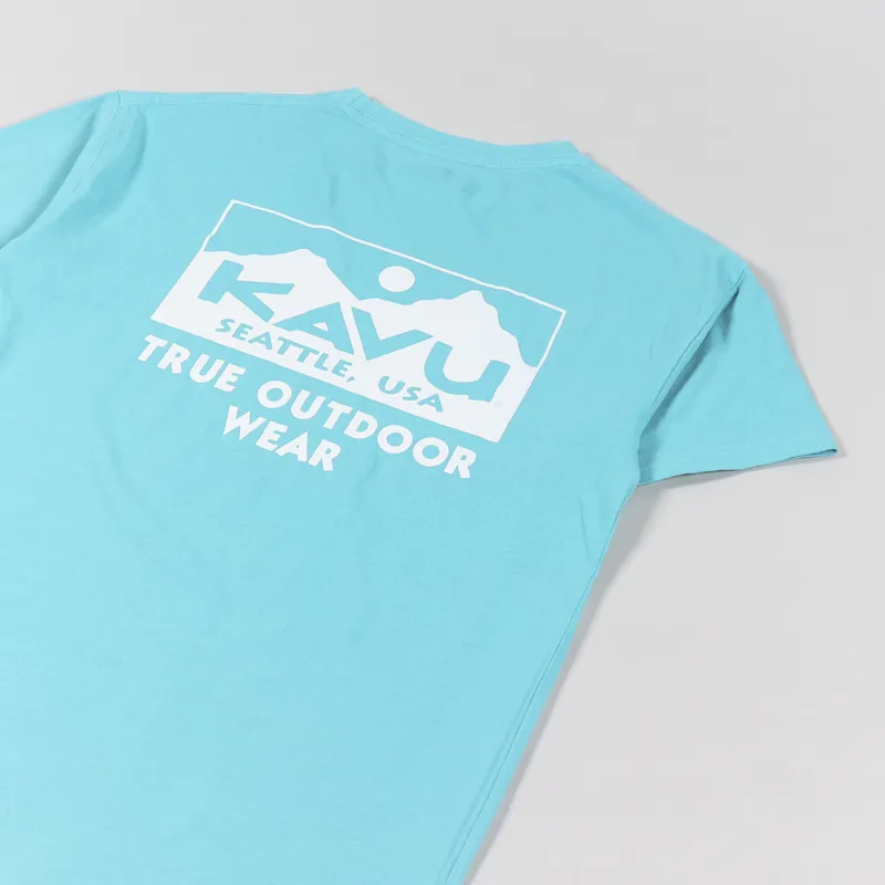 Kavu True T Shirt Seafoam-2