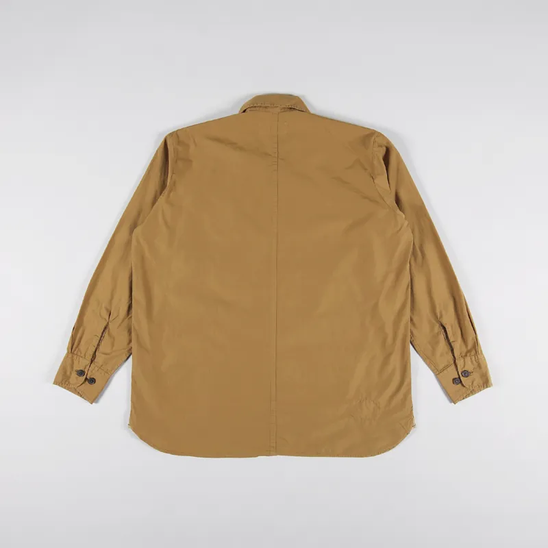 Universal Works Travail Shirt Cumin Organic Fine Poplin-1