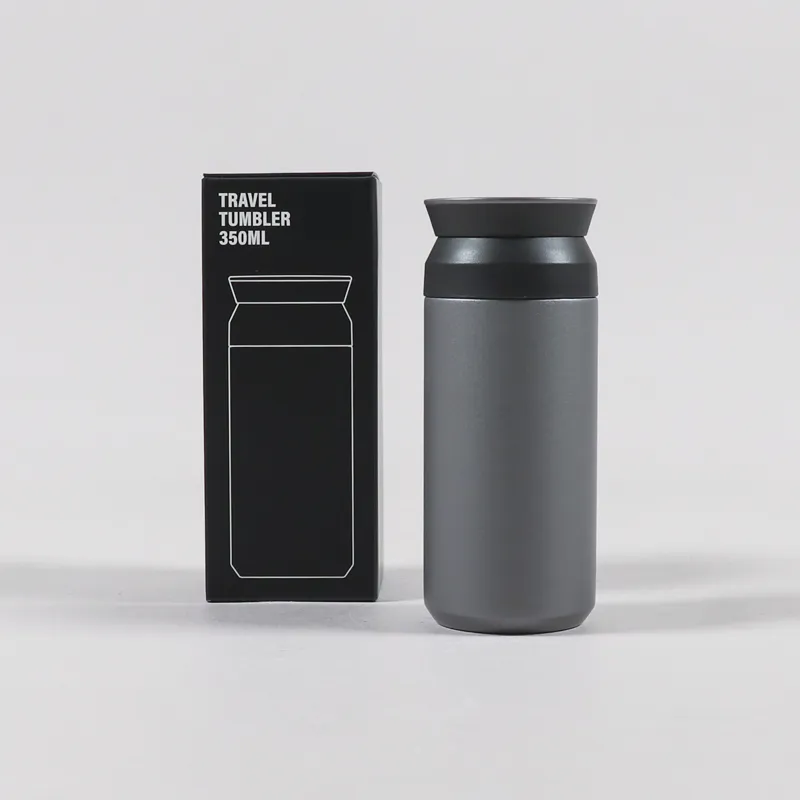 Kinto Travel Tumbler 350ml Silver-1