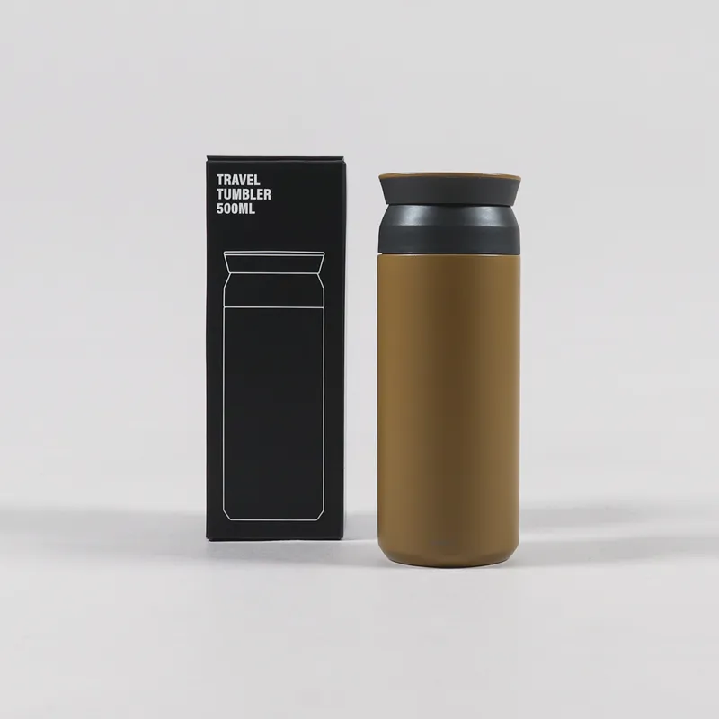 Kinto Travel Tumbler 500ml Coyote-3