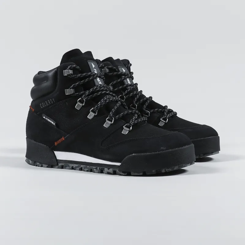 Adidas Terrex Mens Snowpitch COLD.RDY Boots Black Scarlet