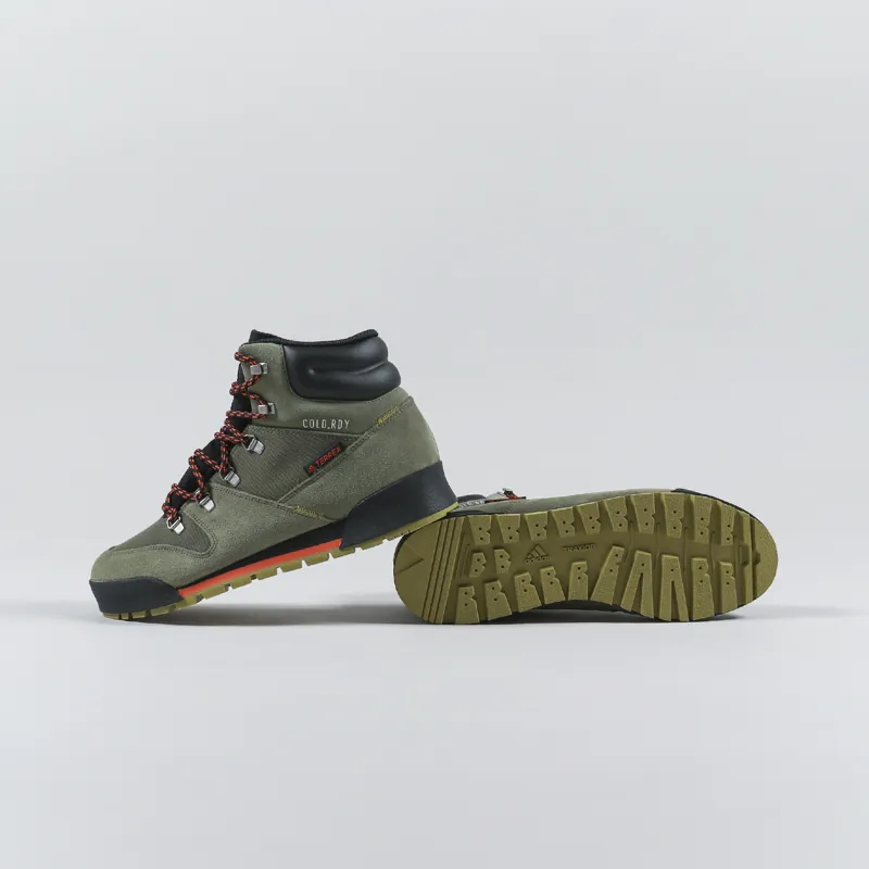 Adidas Terrex Snowpitch COLD.RDY Boots Olive Core Black-2