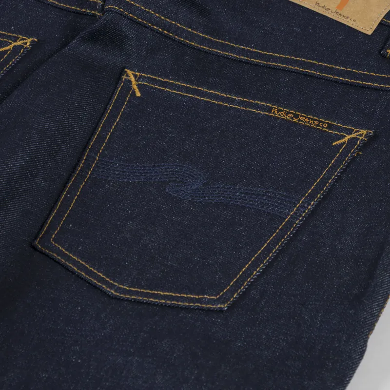 Nudie Jeans Solid Ollie Jeans Dry Abyss-9