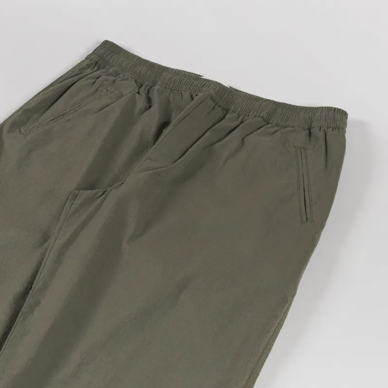 Folk Drawcord Assembly Pant Dark Olive Seersucker-3