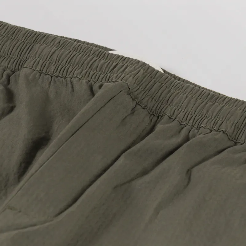 Folk Drawcord Assembly Pant Dark Olive Seersucker-7