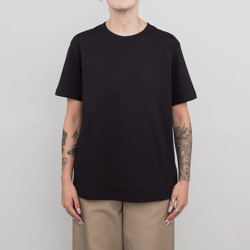 Arc'teryx Womens Kragg Little Bird T Shirt Black