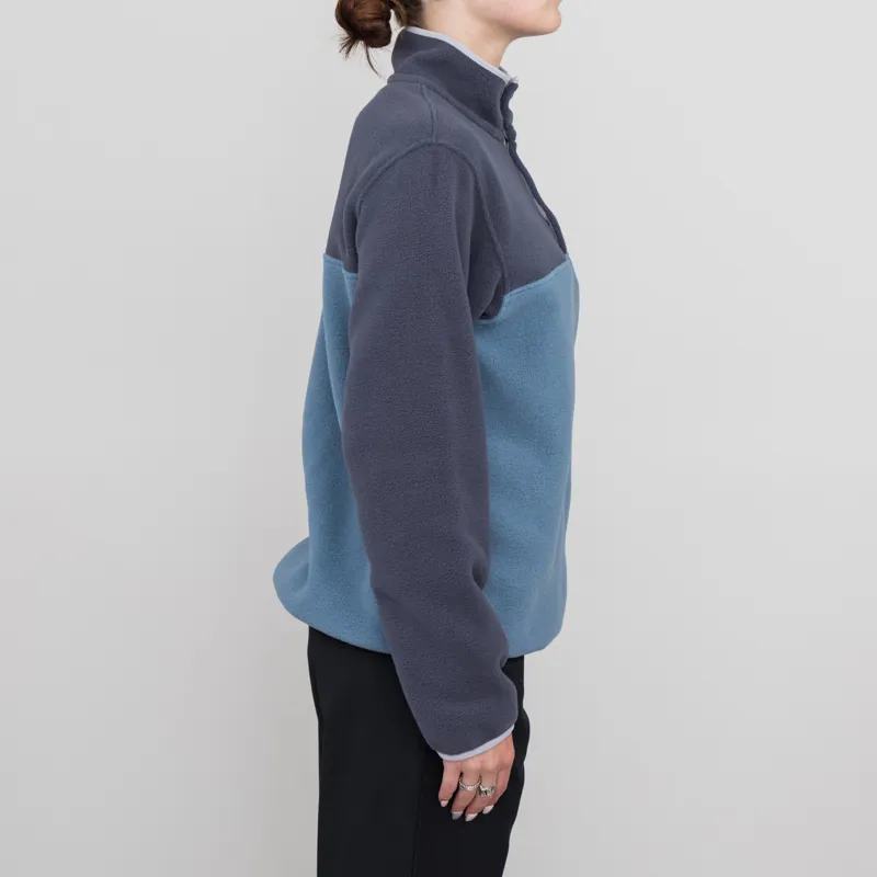 Patagonia Womens Lightweight Synchilla Snap-T Fleece Pullover Utility Blue-3