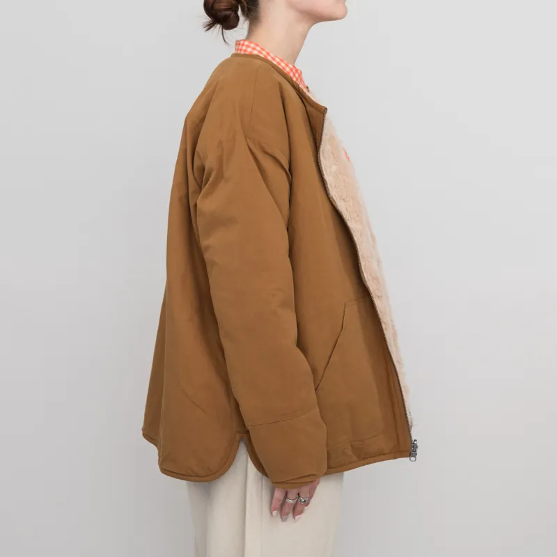 Sideline Womens Arc Coat Natural-3