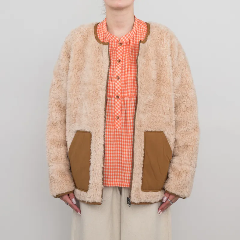 Sideline Womens Arc Coat Natural-1