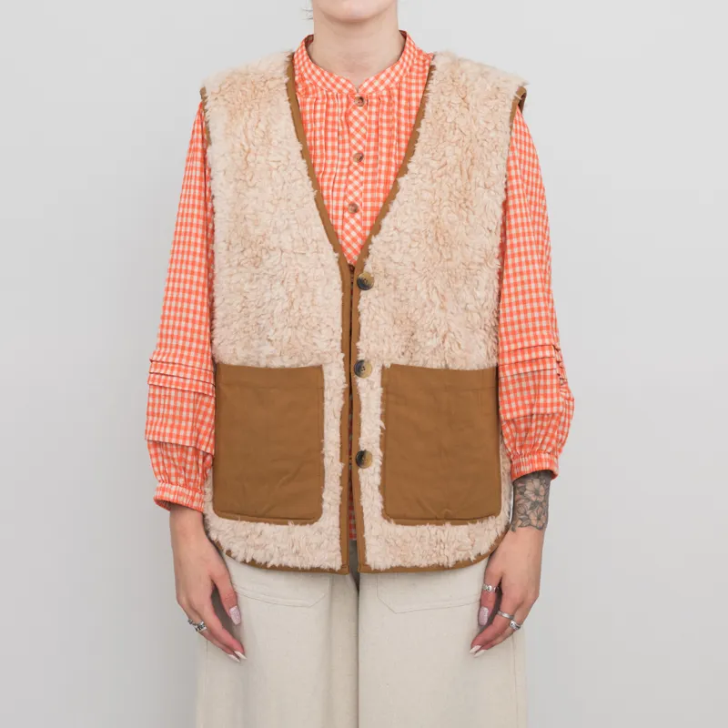 Sideline Womens Spin Vest Natural