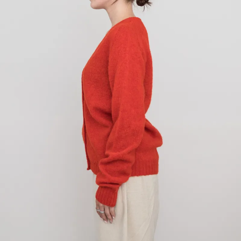 Sideline Womens Nico Cardigan Red-1