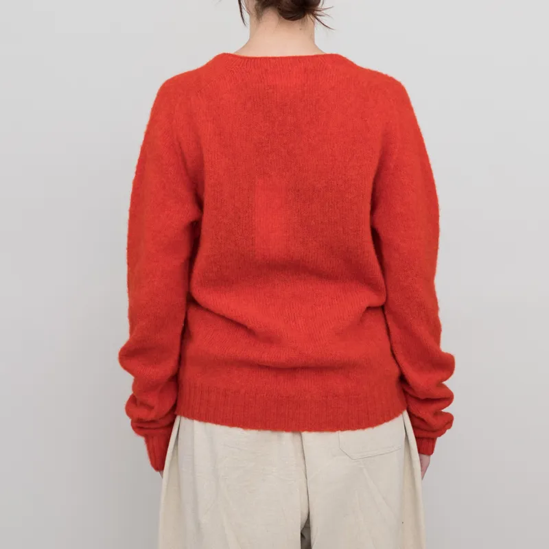 Sideline Womens Nico Cardigan Red-2