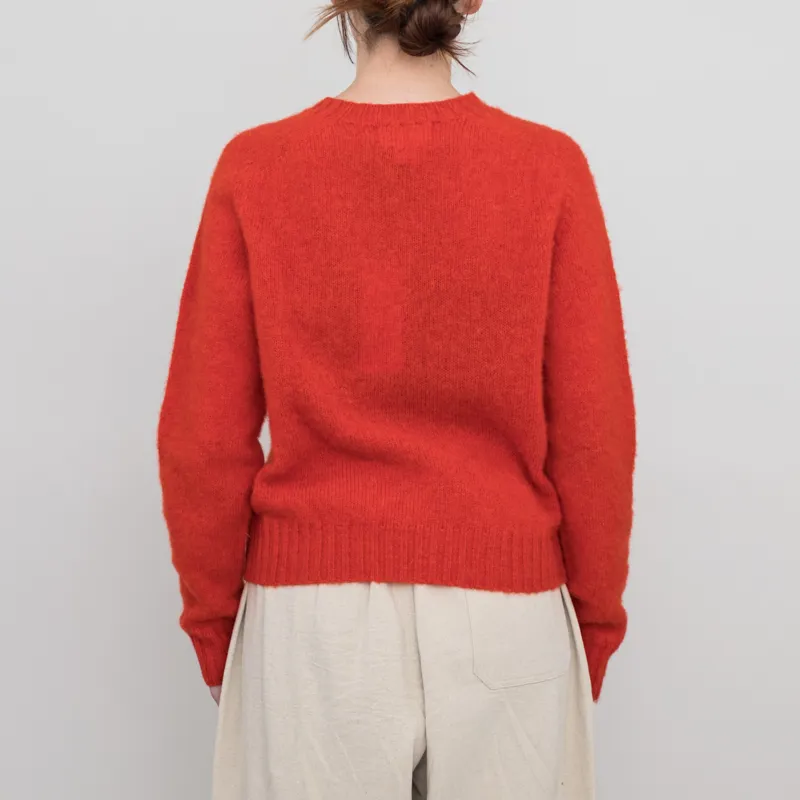 Sideline Womens Nova Jumper Red-2