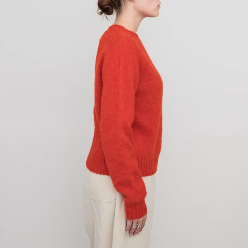 Sideline Womens Nova Jumper Red-3