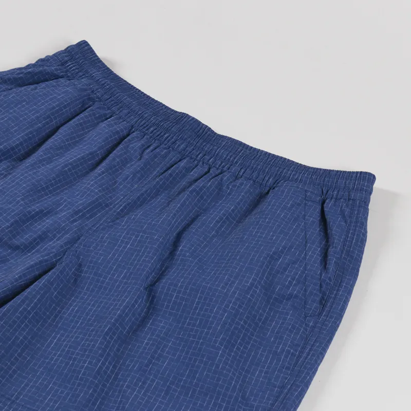 Deus Ex Machina Service Swim Shorts Mechanic Blue-2