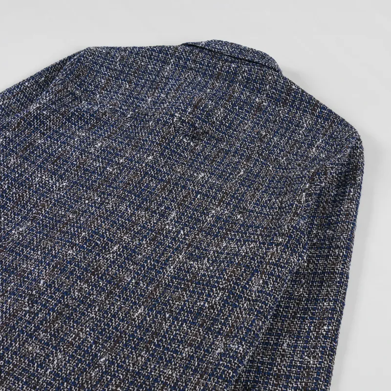 Anerkjendt Akoscar Boucle Overshirt Sky Captain-3