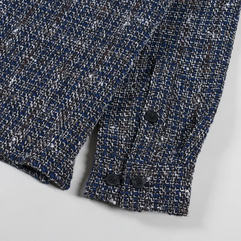 Anerkjendt Akoscar Boucle Overshirt Sky Captain-9