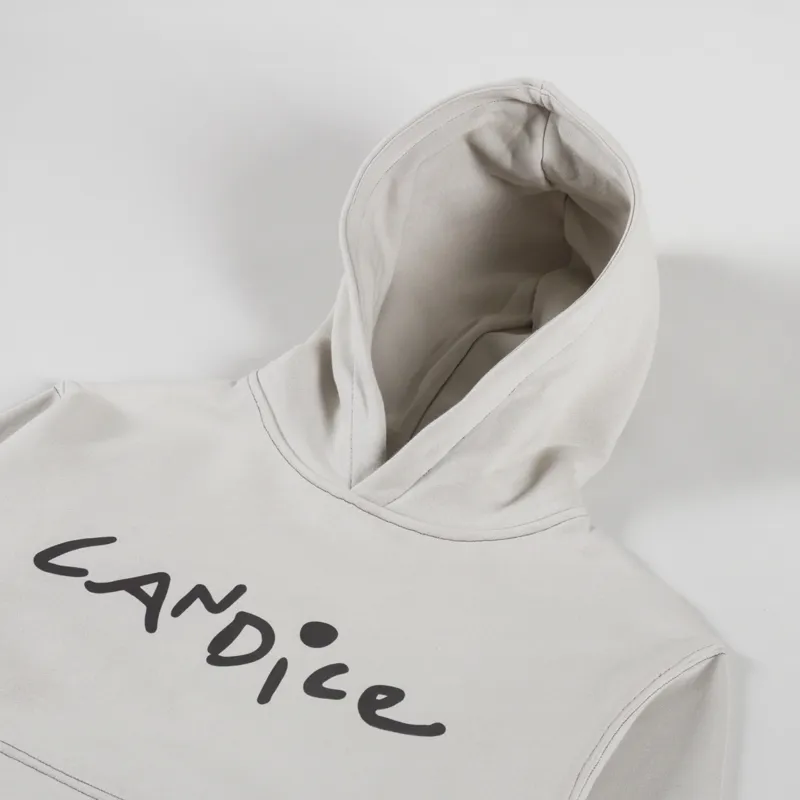 CANDICE Logo Hoodie Sand-1
