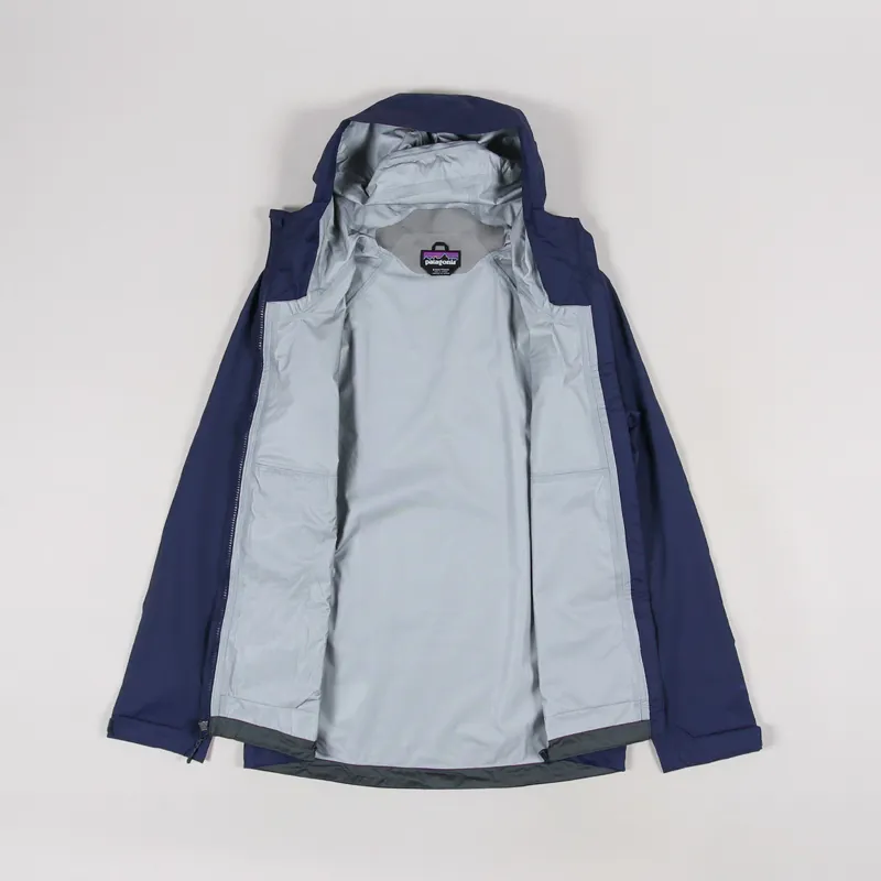 Patagonia Men Waterproof Torrentshell 3L Jacket Classic Navy Blue