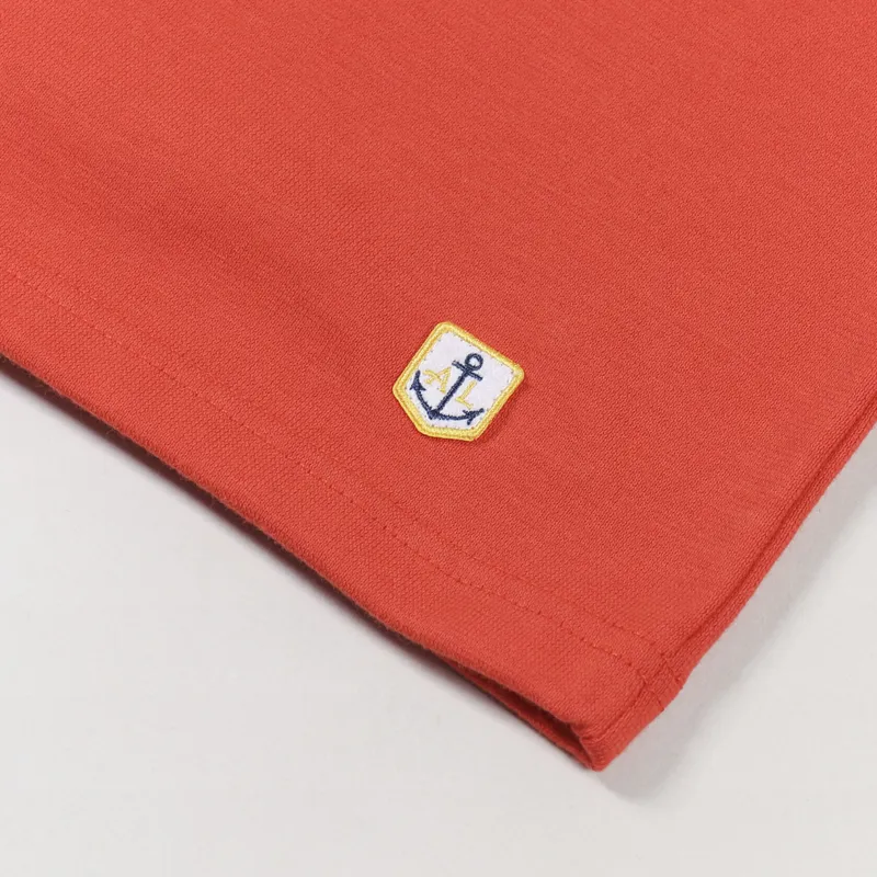 Armor Lux Heritage Pocket T Shirt Poppy-1