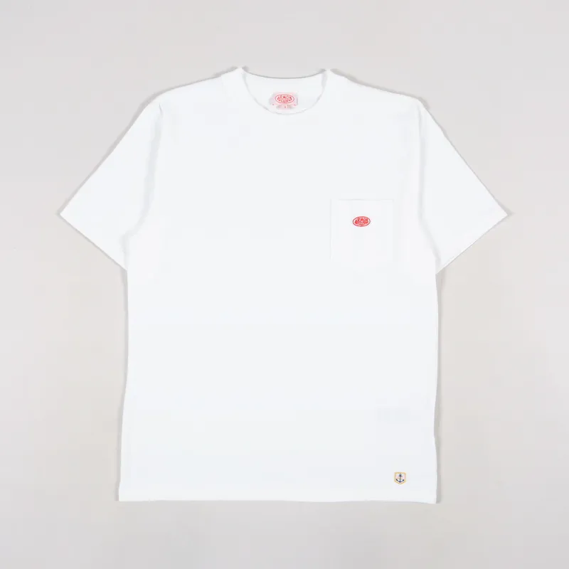 Armor Lux Heritage Pocket T Shirt White