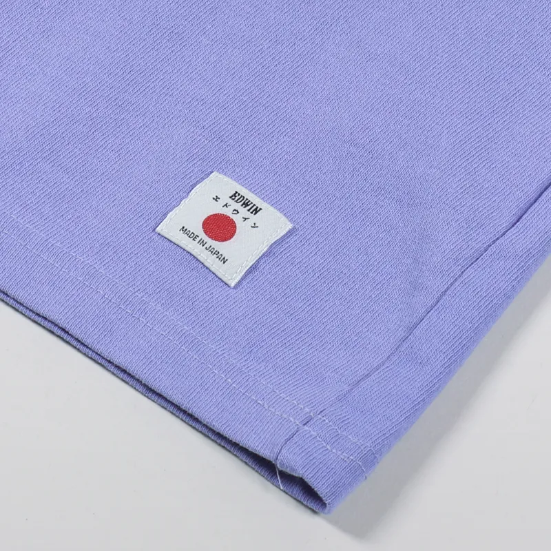 Edwin T Shirt Jacaranda-1