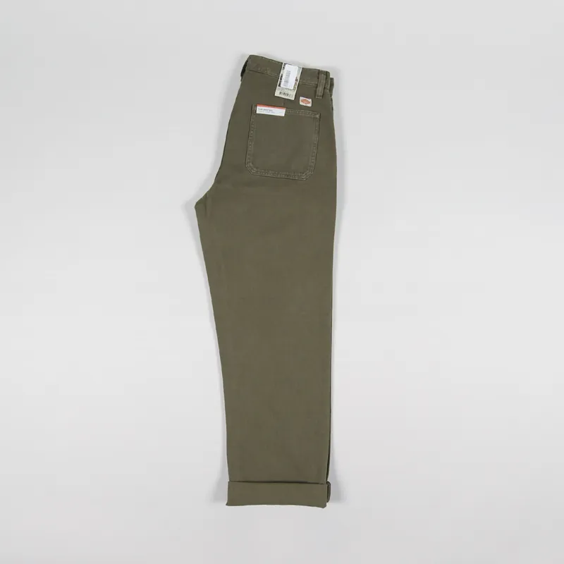 Nudie Jeans Tuff Tony Pants Faded Green-2