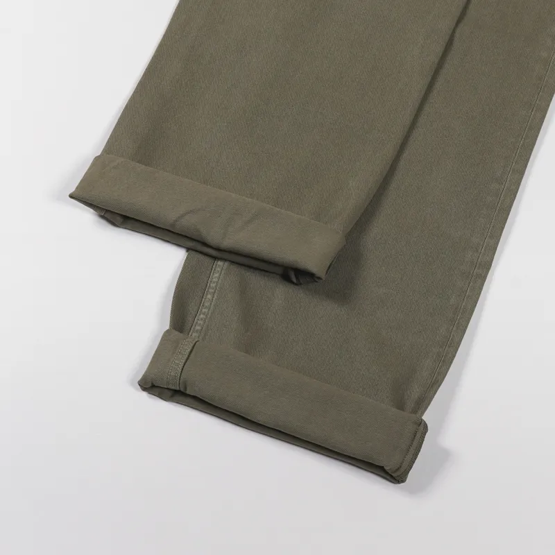 Nudie Jeans Tuff Tony Pants Faded Green-3