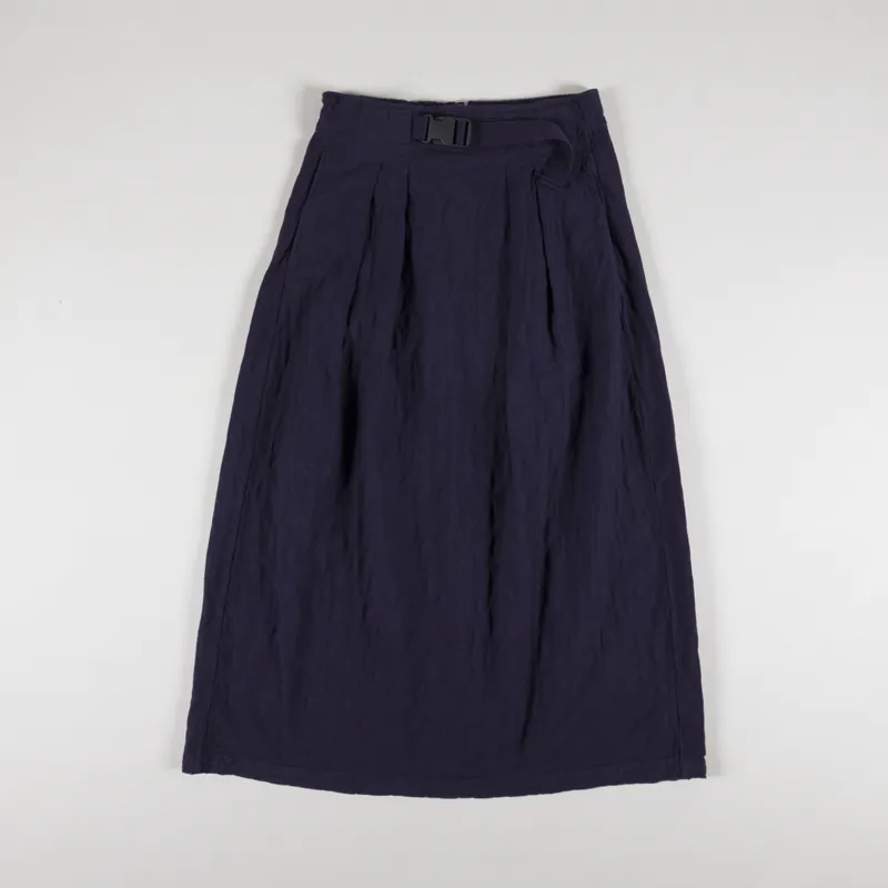 Girls Of Dust Womens Tulip Skirt Dark Navy