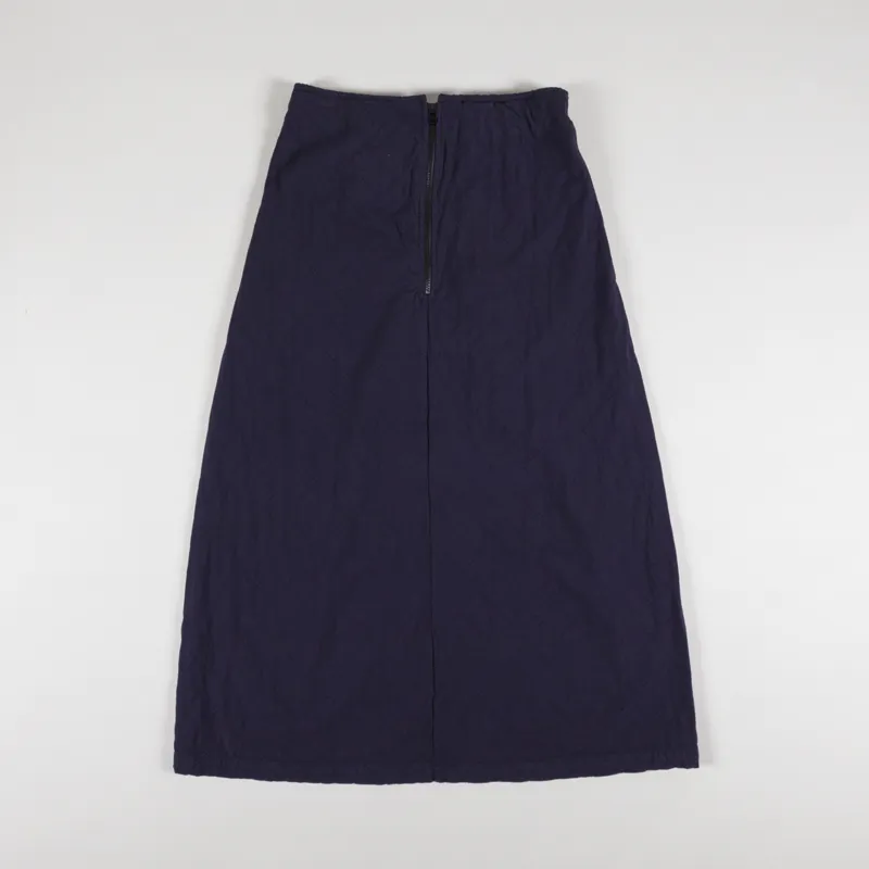 Girls Of Dust Womens Tulip Skirt Dark Navy-1