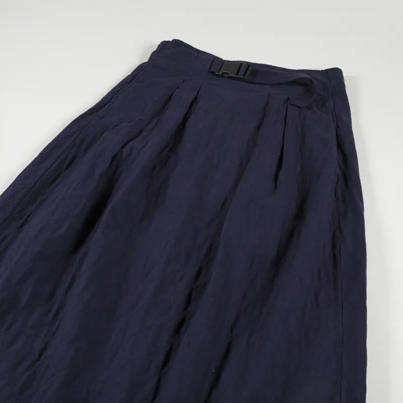 Girls Of Dust Womens Tulip Skirt Dark Navy-2