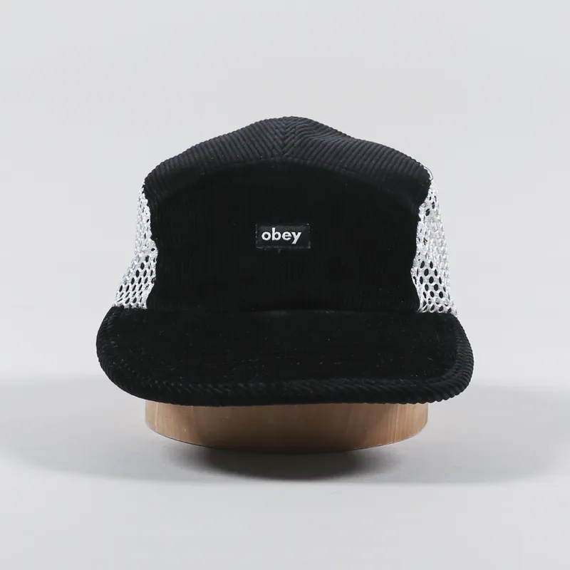 Obey Tuscany Camp Cap Black-2