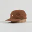 Norse Projects Twill 5 Panel Cap Rust Brown