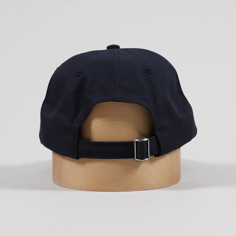 Norse Projects Twill Sports Cap Dark Navy-3