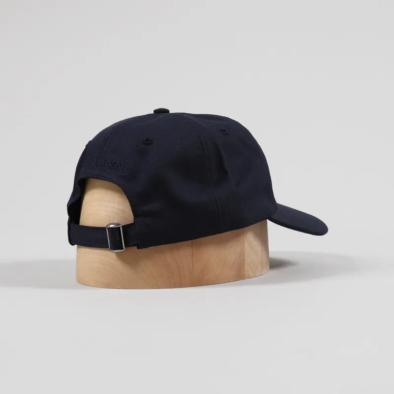 Norse Projects Twill Sports Cap Dark Navy-1