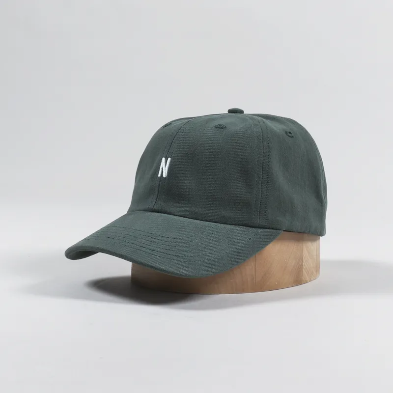 Norse Projects Twill Sports Cap Dartmouth Green