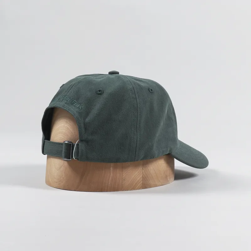 Norse Projects Twill Sports Cap Dartmouth Green-1