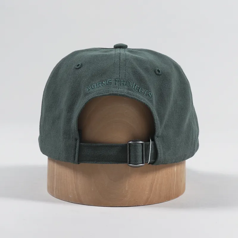 Norse Projects Twill Sports Cap Dartmouth Green-3