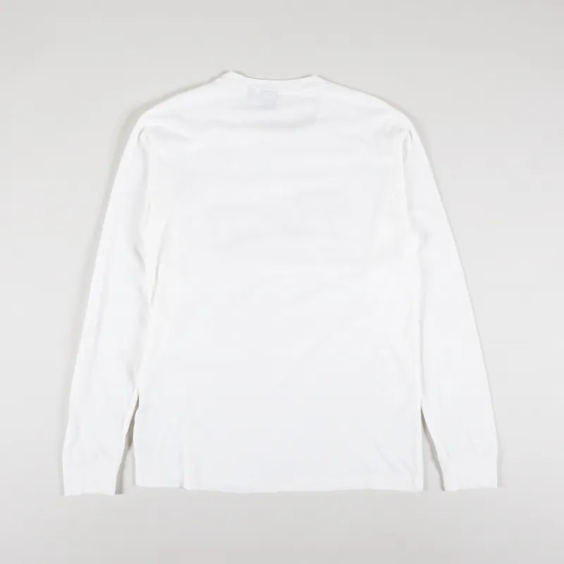 Deus Ex Machina Twilight Long Sleeve T Shirt Vintage White-1