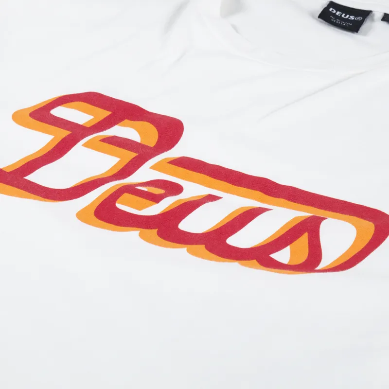 Deus Ex Machina Twilight Long Sleeve T Shirt Vintage White-4