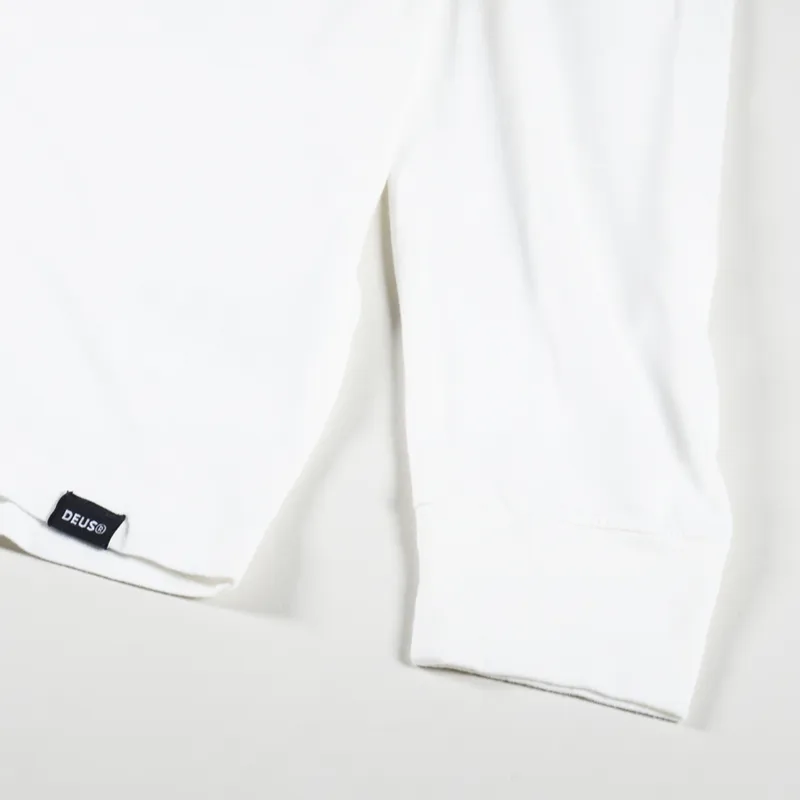 Deus Ex Machina Twilight Long Sleeve T Shirt Vintage White-5