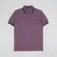 Fred Perry M3600 Twin Tipped Polo Shirt Black Plum