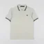 Fred Perry Womens G3600 Twin Tipped Polo Shirt Light Oyster