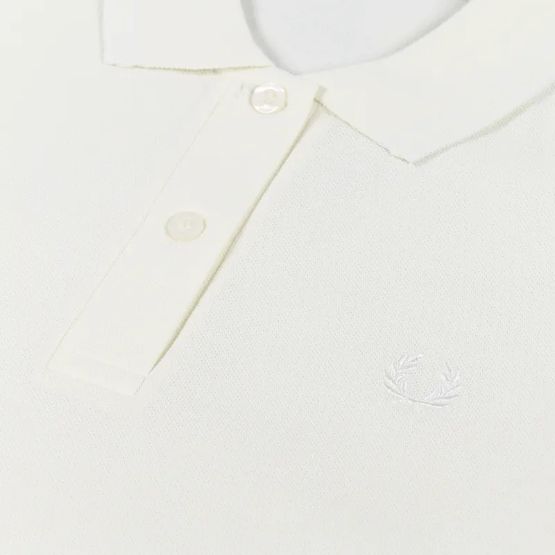 Fred Perry Womens G3600 Twin Tipped Polo Shirt Ecru-3
